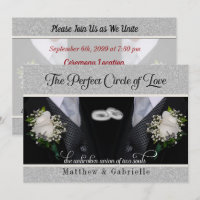 Dos Bodas gay grooms o tuxes de unión civil