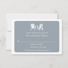 Invitación Dos Cámaras Adirondack RSVP