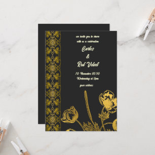 Invitación Dos corazones, un viaje