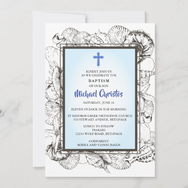 Invitación dos de Michael (Anverso)