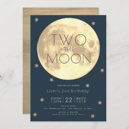 Invitación Dos días de cumpleaños: la Marina de la Luna, Blue