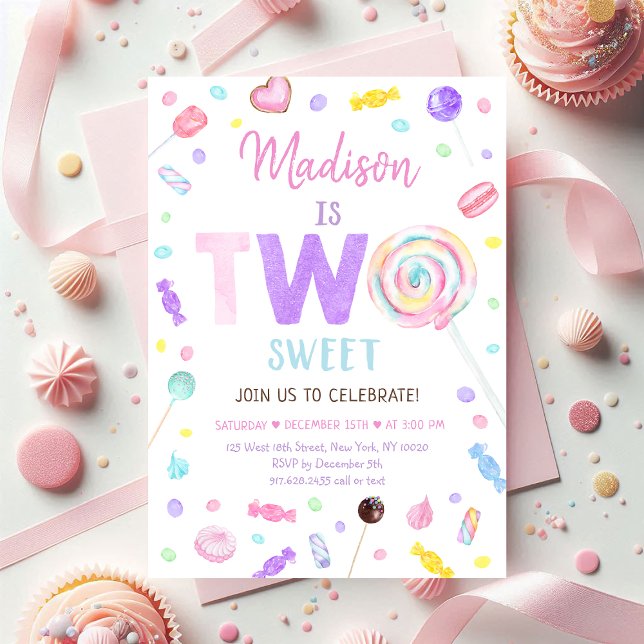 Invitación Dos dulces golosinas (Subido por el creador)