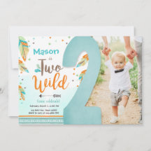 Dos feathers tribales salvajes de Boho