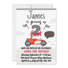 Dos Fiestas del segundo cumpleaños de Fast Race Ca