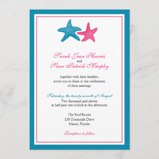 Invitación Dos Peacock y Boda Rosa