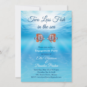 Invitación Dos peces submarinos menos en el compromiso con el