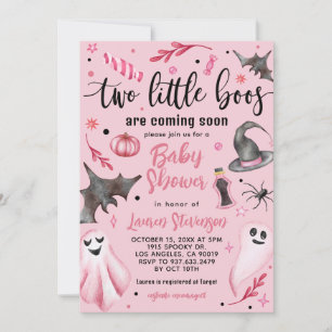 Invitación Dos pequeños abuelitos en Baby Shower
