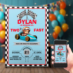 Invitación Dos Rápidos Lindos Invitan