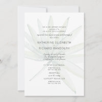 Dos recintos tropicales blancos ambos padres Boda
