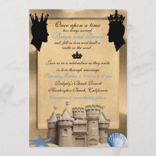 Invitación Dos reyes Custom Gay Wedding Invitations