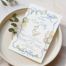 Dos tontos chicos gansos segundo cumpleaños