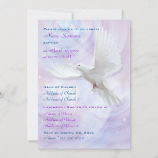 Invitación Dote de confirmación de la comunión religiosa del