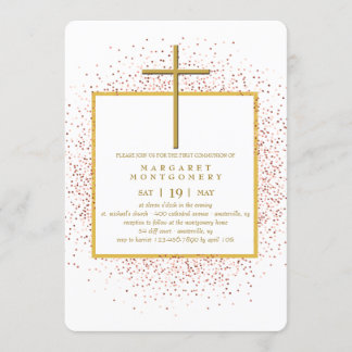Invitación Dots Religious Invitation