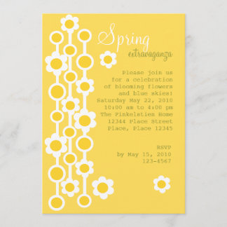 Invitación Dotted Daisies No. 1