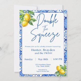 Invitación Double The Squeeze Invitation