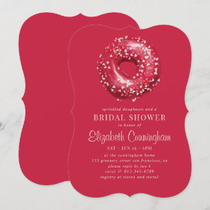 Invitación Douglas rotas y ducha nupcial