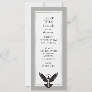 Invitación Dove con clave