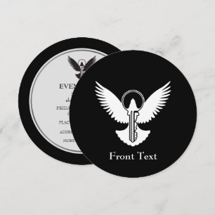 Invitación Dove con clave