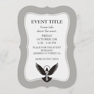 Invitación Dove con clave