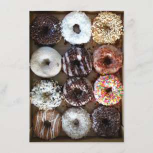 Invitación Dozen Doughnut Donuts Fiesta