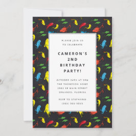 Invitación Dr. Seuss - Un Pescado, Dos Peces | Cumpleaños de 