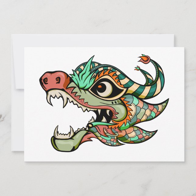 Invitación dragón (Anverso)
