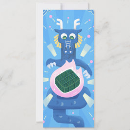 Invitación Dragon cook banh chung - Funky Cute Style