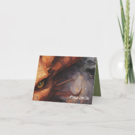 Invitación Dragon Eye Fiesta