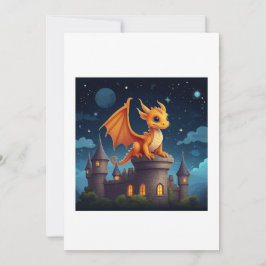 Invitación dragon illustration