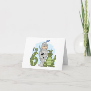 Invitación Dragon Knight 6º cumpleaños