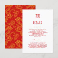 Dragón y Boda Fénix | Detalles del invitado