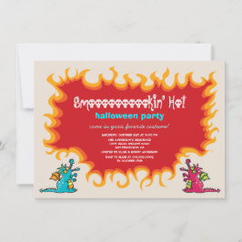 Invitación Dragones mágicos personalizados respiran fiesta de