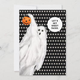 Invitación Drank Funny Adulto Fiesta Fantasma Halloween