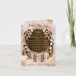 Invitación Dream Catcher Couple Shower