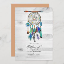Dreamcatcher Bohemian Boda nativo americano