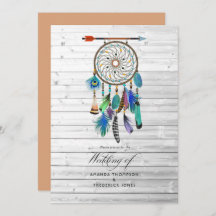 Dreamcatcher Bohemian Boda nativo americano
