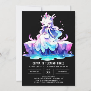 Invitación Dreamy Boho Princess Birthday
