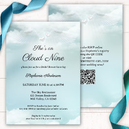 Invitación Dreamy Cloud Nueve Bridal Shower