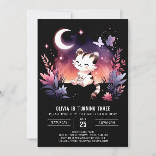 Invitación Dreamy Kids Tiger Birthday