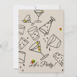 Invitación Drinks Party Invitation