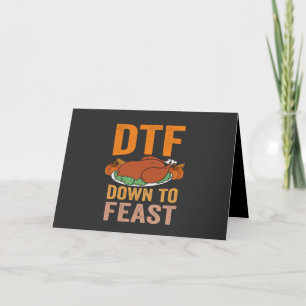 Invitación DTf Abajo para festejar el divertido regalo de Acc