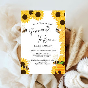 Invitación Ducha a los padres para que se duchen los bebés