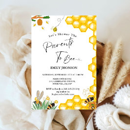 Invitación Ducha a los padres para que se duchen los bebés