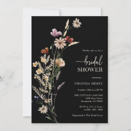 Invitación Ducha Boho Floral Bridal