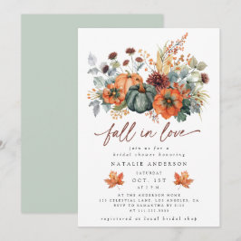 Invitación Ducha Bridal Elegante