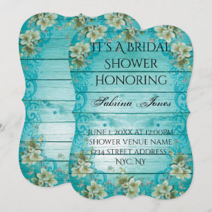 Invitación Ducha Bridal Invita A Personalizar Destino Destino