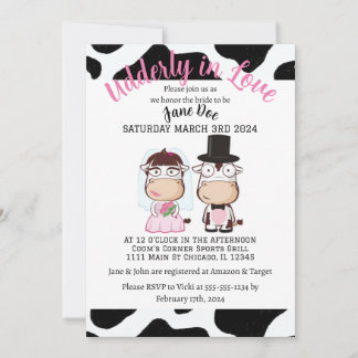 Invitación Ducha completamente enamorada