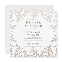 Ducha cuadrada elegante de oro antiguo