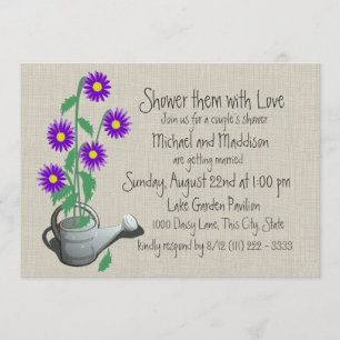 Invitación Ducha De Agua Can Couples