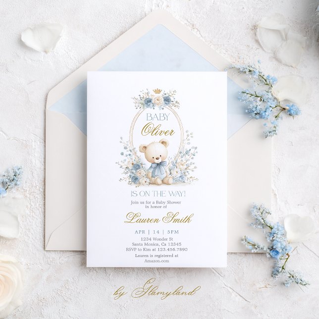 Invitación Ducha de Baby Bear (Subido por el creador)